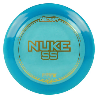 Discraft Disc Golf Z Line Nuke SS Distance Driver 13/5/-3/3 Blue/Gold 173-174g