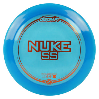 Discraft Disc Golf Z Line Nuke SS Distance Driver 13/5/-3/3 Blue/Orange 173-174g