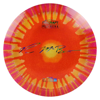 Discraft Disc Golf Paul McBeth Z Line Fly Dye Athena Fairway Driver 7/5/0/2 Red Splat/Jellybean 173-174g