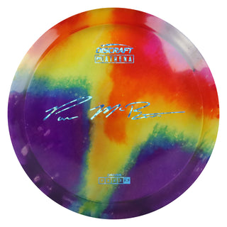 Discraft Disc Golf Paul McBeth Z Line Fly Dye Athena Fairway Driver 7/5/0/2 Rainbow/Blue Shatter 170-172g