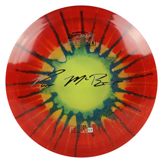 Discraft Disc Golf Paul McBeth Z Line Fly Dye Athena Fairway Driver 7/5/0/2 Red Blue Splat/Black Silver 170-172g