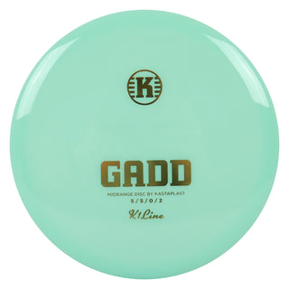 Kastaplast Disc Golf First Run K1 Gadd Midrange 5/5/0/2 - Choose Exact Disc