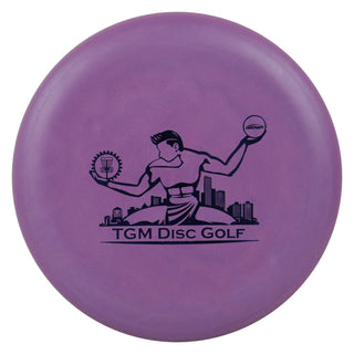 Discraft Luna with TGM Disc Golf Stamp Putt and Approach Purple/Indigo 173g
