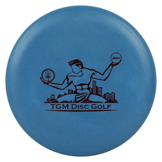 Discraft Luna with TGM Disc Golf Stamp Putt and Approach Blue/Maroon 173g