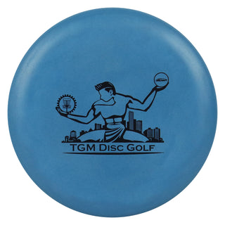 Discraft Luna with TGM Disc Golf Stamp Putt and Approach Blue/Black 173g