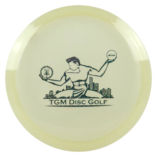 Discraft Glo Z Cicada with TGM Disc Golf Stamp Fairway Driver Black Circle Prisms 175-176g