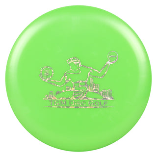 Discraft Big Z Luna with TGM Disc Golf Stamp Putt and Approach Lime/McBeth Holo 164-166g