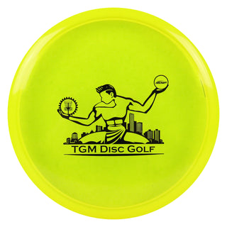 Discraft Z Line Buzzz SS with TGM Disc Golf Stamp Midrange Yellow/Black 177-180g