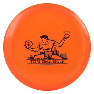 Discraft Z Line Buzzz SS with TGM Disc Golf Stamp Midrange Orange/Black 177-180g
