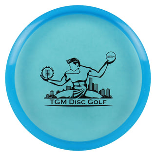 Discraft Z Line Buzzz SS with TGM Disc Golf Stamp Midrange Blue/Black 177-180g