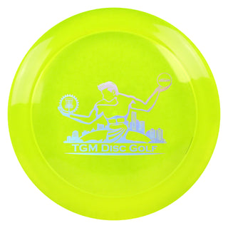 Discraft Z Line Nuke with TGM Disc Golf Stamp Midrange DayGlo/Holo 173-174g