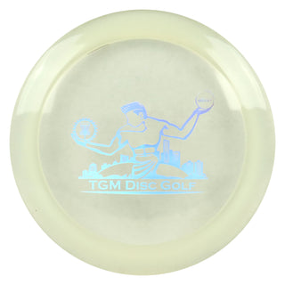 Discraft Z Line Nuke with TGM Disc Golf Stamp Midrange Clear/Holo 173-174g