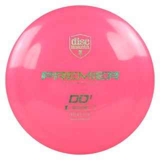 Discmania Disc Golf Premier Q-Line DD1 Distance Driver 11/6/-1/2 Pink/Green Shimmer 173 grams