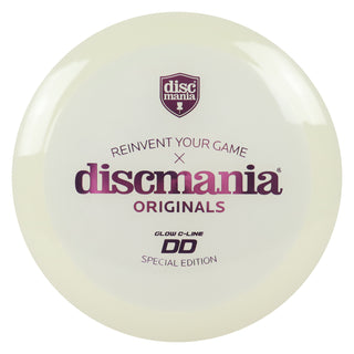 Discmania Disc Golf Glow C-line DD Special Edition Distance Driver 11/6/-3/1 White/Lavender 174 grams
