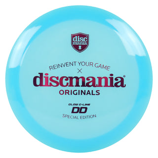 Discmania Disc Golf Glow C-line DD Special Edition Distance Driver 11/6/-3/1 Blue/Magenta 173 grams