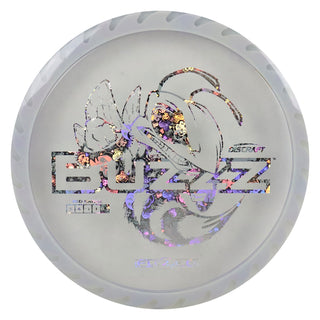 Discraft Disc Golf Fuzed Line Buzzz with Saw Pattern Midrange 5/4-1/1 Clear/Buzzz Holo 175-176g