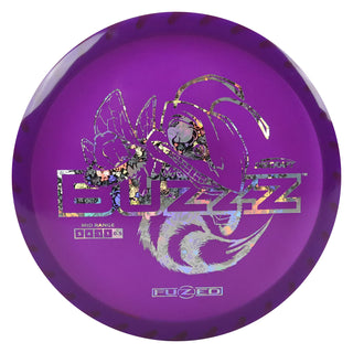 Discraft Disc Golf Fuzed Line Buzzz with Saw Pattern Midrange 5/4-1/1 Purple/Buzzz Holo 173-174g