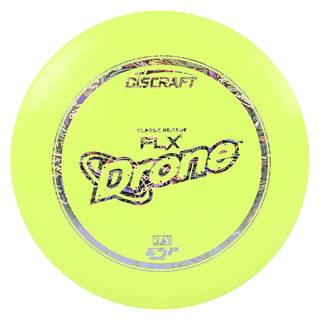 Discraft Disc Golf ESP Flx Drone Classic Reissue Midrange 5/3/1/4 Yellow/Discraft Holo 176 grams