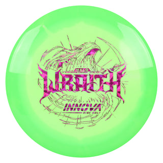 Innova Disc Golf Halo Star Wraith Distance Driver 11/5/-1/3 Neon Green/Magenta Shatter 162 grams