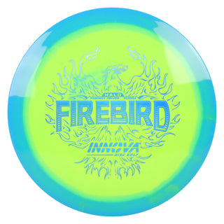 Innova Disc Golf Halo Star Firebird Fairway Driver 9/3/0/4 Blue Yellow/Blue Holo 161 grams