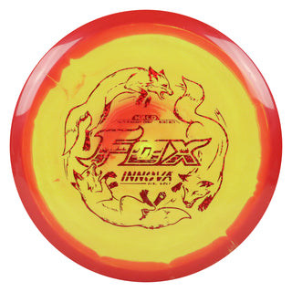 Innova Disc Golf Halo Star Fox Midrange 5/6/-2/1 Red Yellow/Red Matrix 180 grams