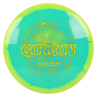 Innova Disc Golf Halo Star Gorgon Distance Driver 10/6/-2/1 Yellow Turquoise/Yellow 172 grams