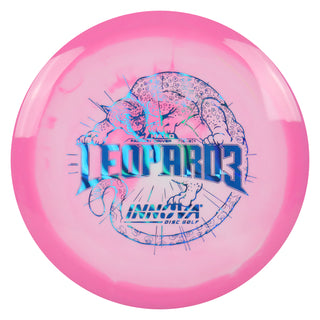 Innova Disc Golf Halo Star Leopard3 Fairway Driver 7/5/-2/1 Pink White/Blue Waves 170 grams