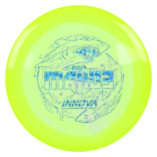 Innova Disc Golf Halo Star Mako3 Midrange Disc 5/5/0/0 DayGlo/Blue Shatter 158 grams