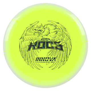 Innova Disc Golf Halo Star Roc3 Midrange Disc 5/4/0/3 DayGlo/Black Stars 180 grams