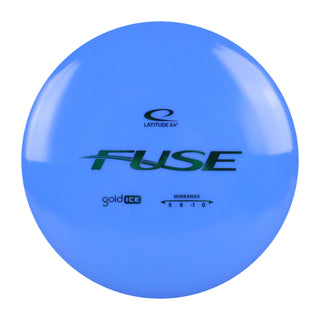 Latitude 64 Disc Golf Midrange Disc Gold Ice Fuse 5/6/-1/0 Blue/Green 177 grams
