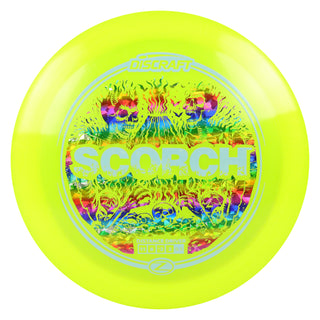 Disc Golf Z Line Reimagined Scorch Distance Driver 11/6/-2/2 Yellow/Rainbow Shatter/Slate 173-174g
