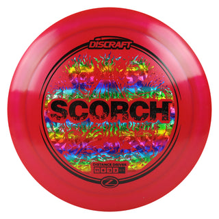 Disc Golf Z Line Reimagined Scorch Distance Driver 11/6/-2/2 Red/Rainbow Shatter/Black 173-174g