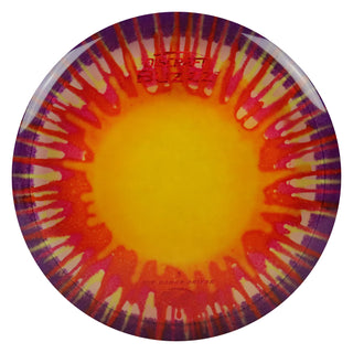 Discraft Disc Golf Z Line Fly Dye Buzzz Midrange Disc 5/4/-1/1 Orange Red Splat/Red Lines 175-176g