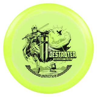 Innova Disc Golf Henna Blomroos Tour Series Proto Glow Halo Star Destroyer 12/5/-1/3 DayGlo/Black 173 grams