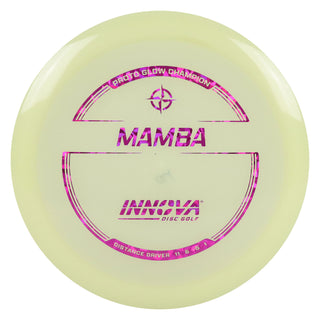Innova Disc Golf Proto Glow Champion Mamba Distance Driver 11/6/-5/1 Glow/Magenta Shatter 170 grams