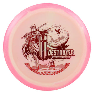 Innova Disc Golf Henna Blomroos Tour Series Proto Glow Halo Star Destroyer 12/5/-1/3 Pink/Red 173 grams