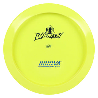 Innova Disc Golf Star Wraith Bottom Stamp Distance Driver 11/5/-1/3 Yellow/Blue 169 grams