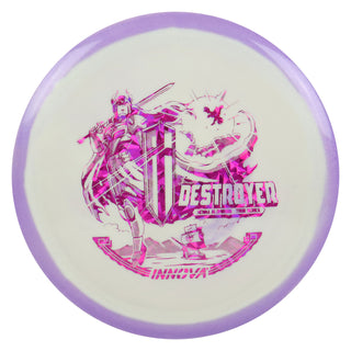 Innova Disc Golf Henna Blomroos Tour Series Proto Glow Halo Star Destroyer 12/5/-1/3 Purple/Magenta Shatter 173 grams