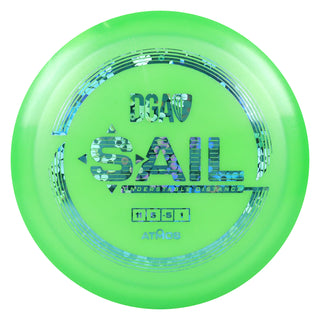 DGA Disc Golf Atmos Sail Distance Driver 11/5/-5/1 Green/Blue Flowers 167-169g