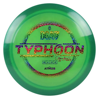 DGA Disc Golf Catrina Allen Atmos Typhoon Distance Driver 12/6/-2/2 Green/Rainbow Stars 170-172g