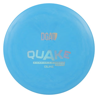 DGA Disc Golf D-Line Quake Midrange Disc 5/3/0/3 Blue/Holo 174g