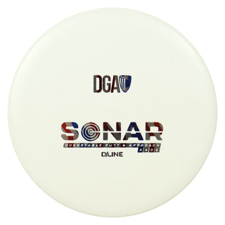 DGA Disc Golf D-Line Sonar Putt and Approach 3/4/0/2 White/USA 174g