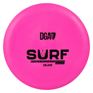 DGA Disc Golf D-Line Surf Putt and Approach 3/4/-1/1 Pink/Black 174g