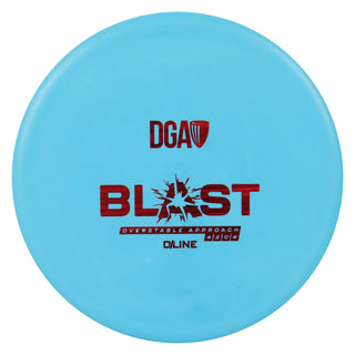 DGA Disc Golf D-Line Blast Putt and Approach 4/2/0/4 Blue/Red Lines 174g