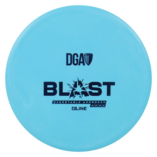 DGA Disc Golf D-Line Blast Putt and Approach 4/2/0/4 Blue/Indigo 172g