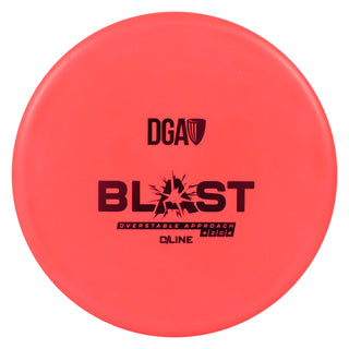 DGA Disc Golf D-Line Blast Putt and Approach 4/2/0/4 Red/Magenta 170g