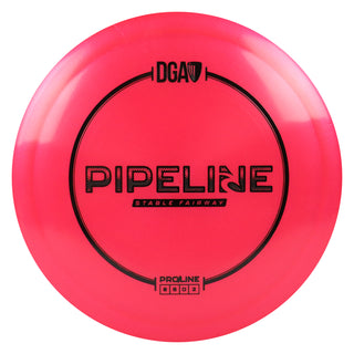 DGA Disc Golf ProLine Pipeline Fairway Driver 8/5/0/2 Red/Black 173-174g