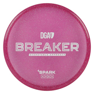 DGA Disc Golf Spark Breaker Putt and Approach 3/3/0/3 Pink/White 173-174g