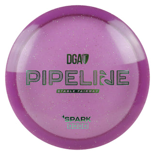 DGA Disc Golf Spark Pipeline Fairway Driver 8/5/0/2 Purple/Green 173-174g