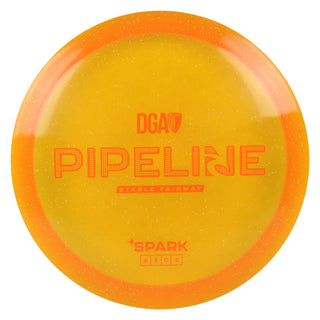 DGA Disc Golf Spark Pipeline Fairway Driver 8/5/0/2 Orange/Orange 167-169g